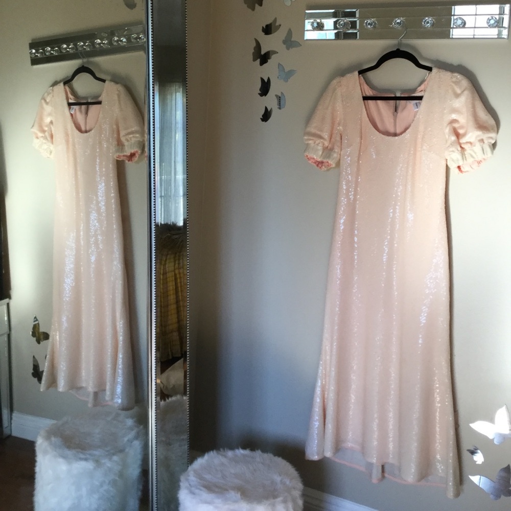 Sequin pink keepsake dress
